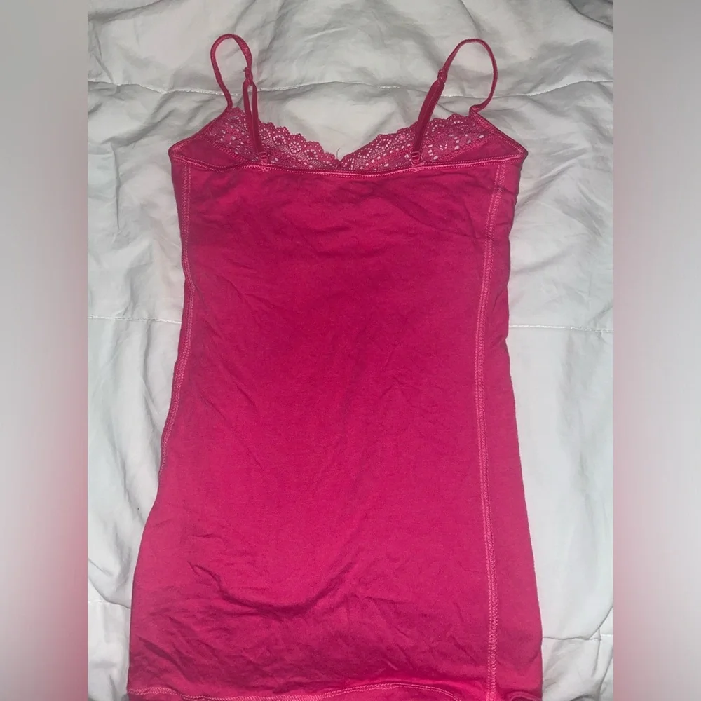 Aeropostale Fuchsia Lace Camisole - Picture 4 of 4